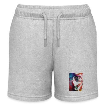Fléchettes sport art #darts #sport - Short de jogging enfant bio Stanley/Stella - gris chiné - Devant