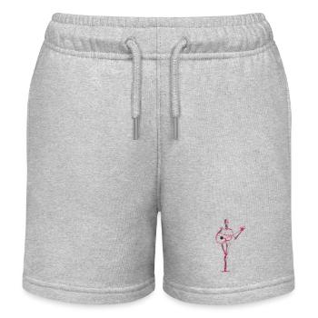 Guitare - Short de jogging enfant bio Stanley/Stella - gris chiné - Devant