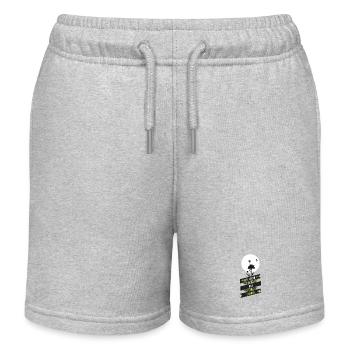 Floristin gärtnern garten blumen hobby pflanzen lo - Kinder Organic Joggingshorts Mini Bolter von Stanley/Stella - Grau meliert - Vorne