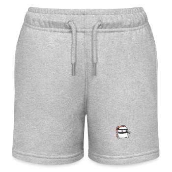 Sushi Ninja Japan Gift - Short de jogging enfant bio Stanley/Stella - gris chiné - Devant
