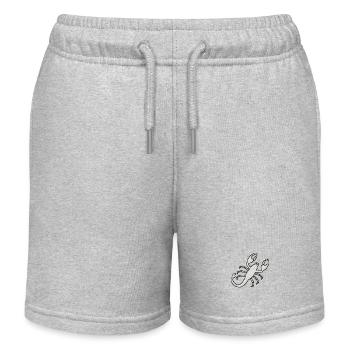Scorpion - Short de jogging enfant bio Stanley/Stella - gris chiné - Devant