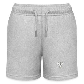 Koala - Kinder Organic Joggingshorts Mini Bolter von Stanley/Stella - Grau meliert - Vorne