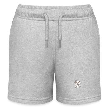 Koala bear - Kids Organic Sweat Shorts by Stanley/Stella - heather grey - Front