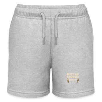 Positiv Auf Maisfieber Getestet Mais Maisernte - Kinder Organic Joggingshorts Mini Bolter von Stanley/Stella - Grau meliert - Vorne