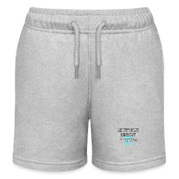 Awesome like my Daughter - Kinder Organic Joggingshorts Mini Bolter von Stanley/Stella - Grau meliert - Vorne