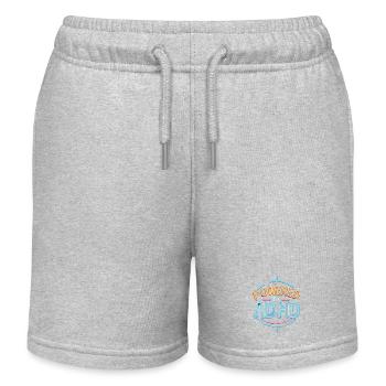 TDAH - Short de jogging enfant bio Stanley/Stella - gris chiné - Devant