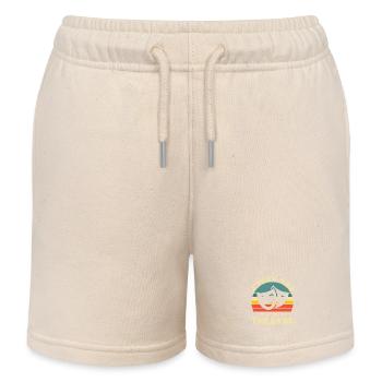 I can't I theater - Kids Organic Sweat Shorts by Stanley/Stella - soft Ecru - Front