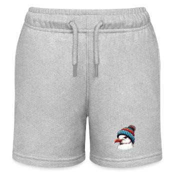 Möwe - Kinder Organic Joggingshorts Mini Bolter von Stanley/Stella - Grau meliert - Vorne