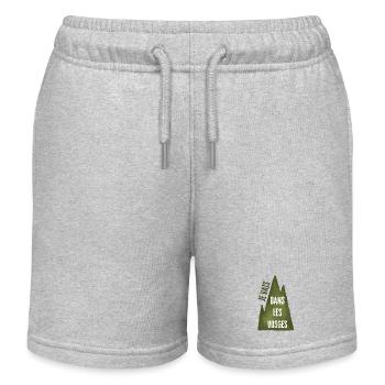 I'm going to the Vosges - Green Mountain - Kids Organic Sweat Shorts by Stanley/Stella - heather grey - Front