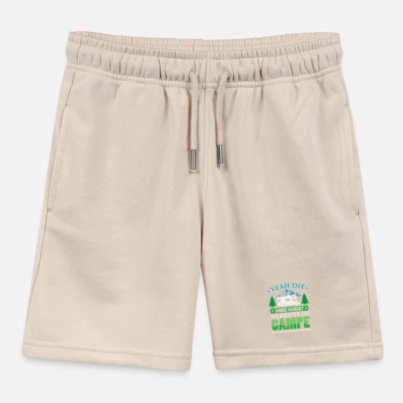 Heating Engineer Heating Construction Plumber Plumber Kids Organic Sweat Shorts by Stanley/Stella