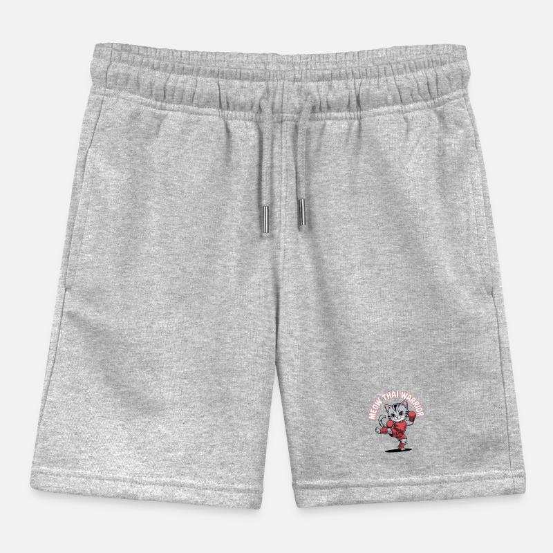 Chat combattant de style thaïlandais Short de jogging enfant bio Stanley/Stella