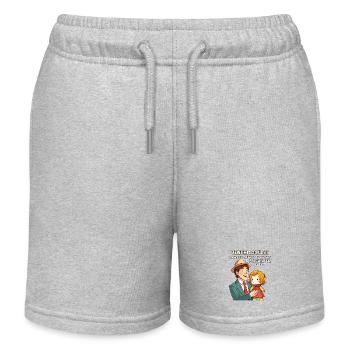BAUCHREDNER BEHIND EVERY PUPPET A MASTERFUL VO - Kinder Organic Joggingshorts Mini Bolter von Stanley/Stella - Grau meliert - Vorne
