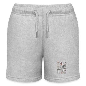 Cardiac Tech I Work With Matters Of Sonography - Kinder Organic Joggingshorts Mini Bolter von Stanley/Stella - Grau meliert - Vorne