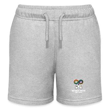 Different Wiring Same Power Gaming Motiv - Kinder Organic Joggingshorts Mini Bolter von Stanley/Stella - Grau meliert - Vorne