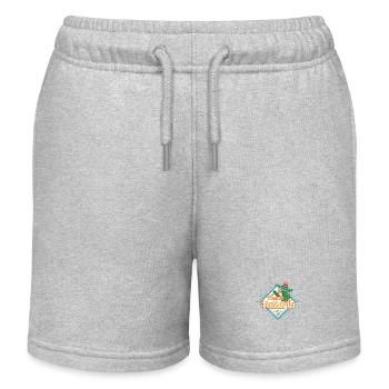 Puerto Vallarta Jalisco in Mexiko Vintage Souvenir - Kinder Organic Joggingshorts Mini Bolter von Stanley/Stella - Grau meliert - Vorne