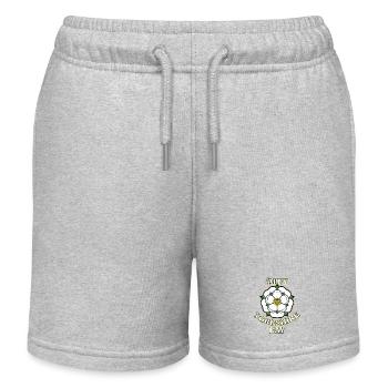 Frohen Yorkshire-Tag, White Rose County - Kinder Organic Joggingshorts Mini Bolter von Stanley/Stella - Grau meliert - Vorne