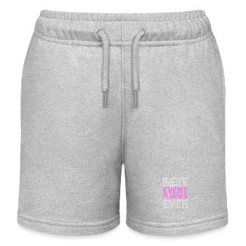 Event Planer - Kinder Organic Joggingshorts Mini Bolter von Stanley/Stella - Grau meliert - Vorne