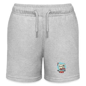 Party Pace Dirt Weekend Bikepacking Off Road Campo - Kids Organic Sweat Shorts by Stanley/Stella - heather grey - Front