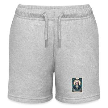 John Quincy Adams Tarotkarte - Kinder Organic Joggingshorts Mini Bolter von Stanley/Stella - Grau meliert - Vorne