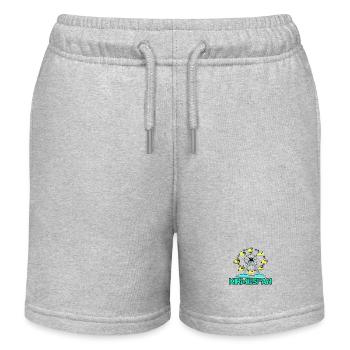 Kirmesfan Fairground Fun Fair FAN Grande roue - Short de jogging enfant bio Stanley/Stella - gris chiné - Devant