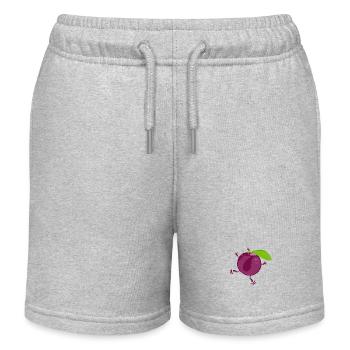 Mr. Plum - Kinder Organic Joggingshorts Mini Bolter von Stanley/Stella - Grau meliert - Vorne