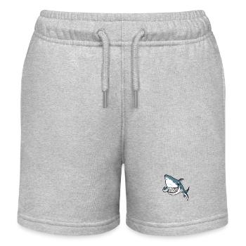 Tauch Dive Shark Hai - Short de jogging enfant bio Stanley/Stella - gris chiné - Devant