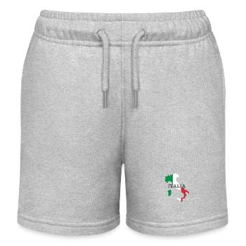 ITALY - Kids Organic Sweat Shorts by Stanley/Stella - heather grey - Front