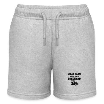 Traktor - Kinder Organic Joggingshorts Mini Bolter von Stanley/Stella - Grau meliert - Vorne