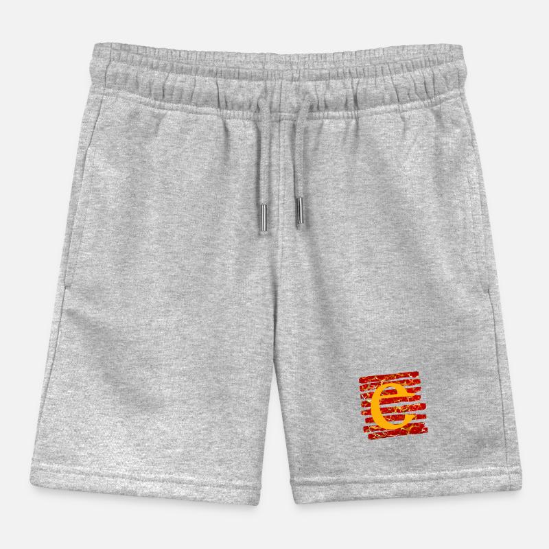 strips e 232 e Kids Organic Sweat Shorts by Stanley/Stella