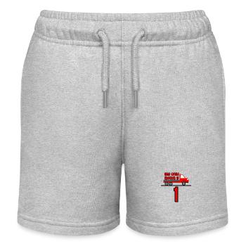 Trucker - Kinder Organic Joggingshorts Mini Bolter von Stanley/Stella - Grau meliert - Vorne