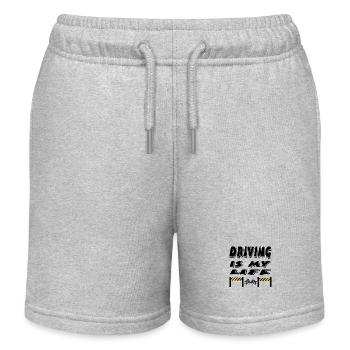 Auto - Kinder Organic Joggingshorts Mini Bolter von Stanley/Stella - Grau meliert - Vorne