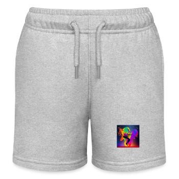 Laissez-le sonner - Short de jogging enfant bio Stanley/Stella - gris chiné - Devant