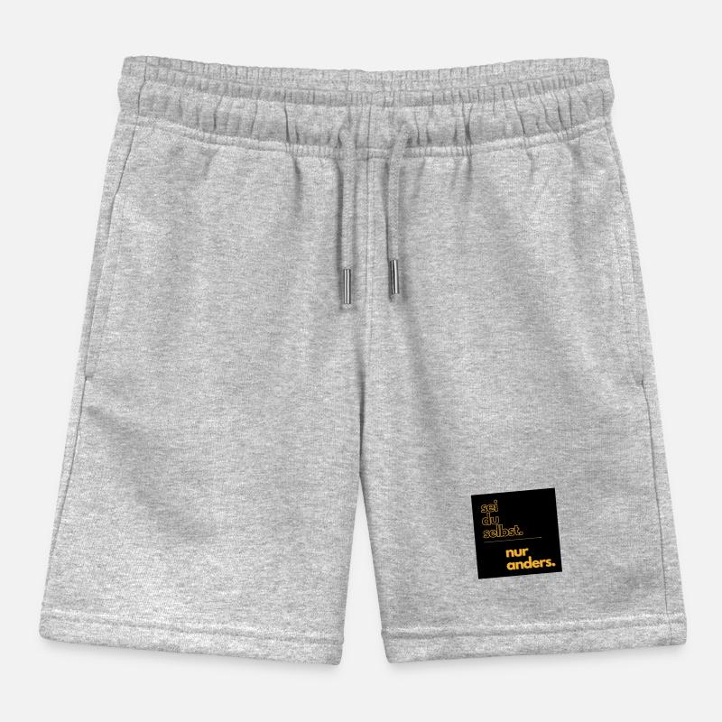 Sei du selbst - nur anders! Kinder Organic Joggingshorts Mini Bolter von Stanley/Stella