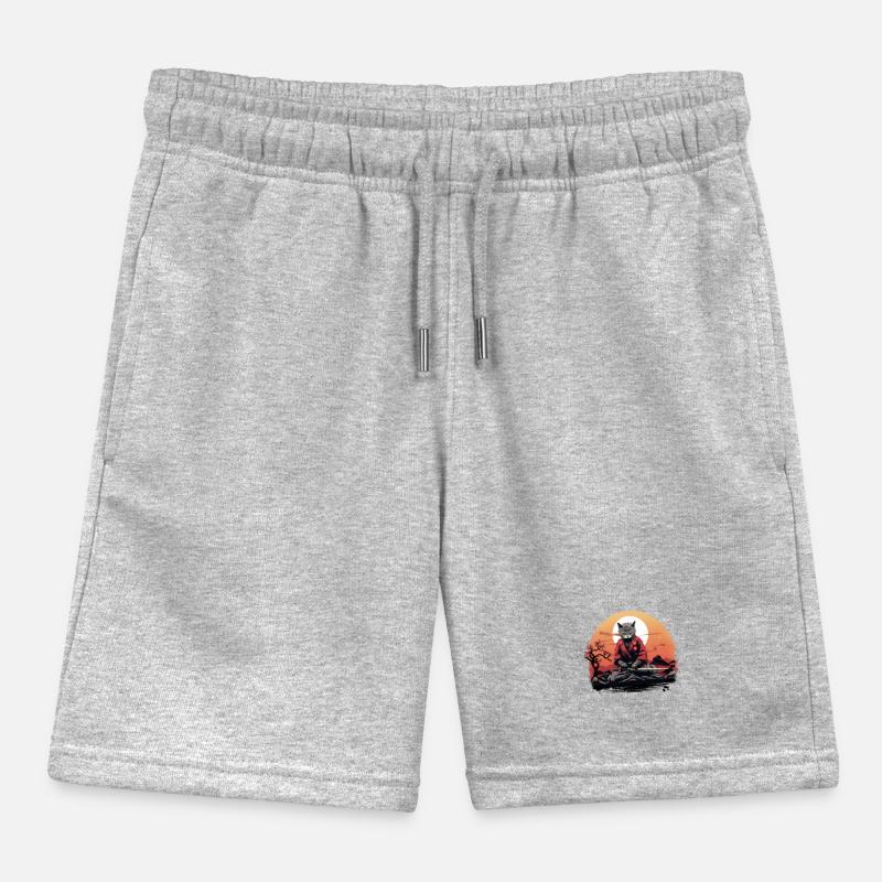 Chat Sakura Short de jogging enfant bio Stanley/Stella