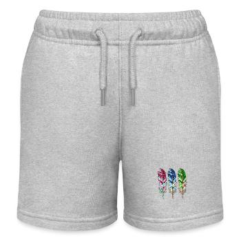 Pen - Kids Organic Sweat Shorts by Stanley/Stella - heather grey - Front
