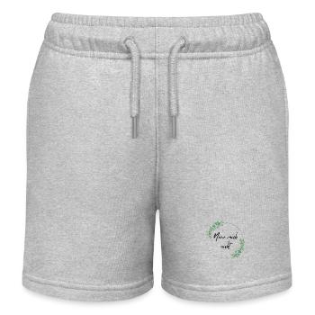 Nerv mich nicht - Kinder Organic Joggingshorts Mini Bolter von Stanley/Stella - Grau meliert - Vorne