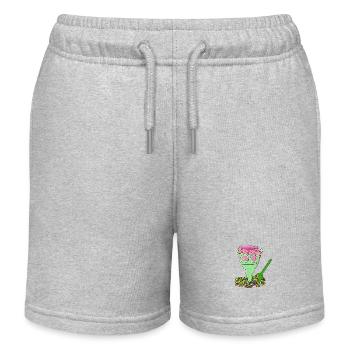 BOUCHÉE FROIDE - Short de jogging enfant bio Stanley/Stella - gris chiné - Devant
