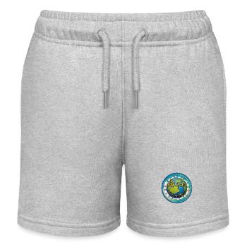 ANDP Syndrome - Together we achieve more - Kids Organic Sweat Shorts by Stanley/Stella - heather grey - Front