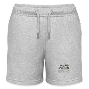 Bivouac 11 - Short de jogging enfant bio Stanley/Stella - gris chiné - Devant