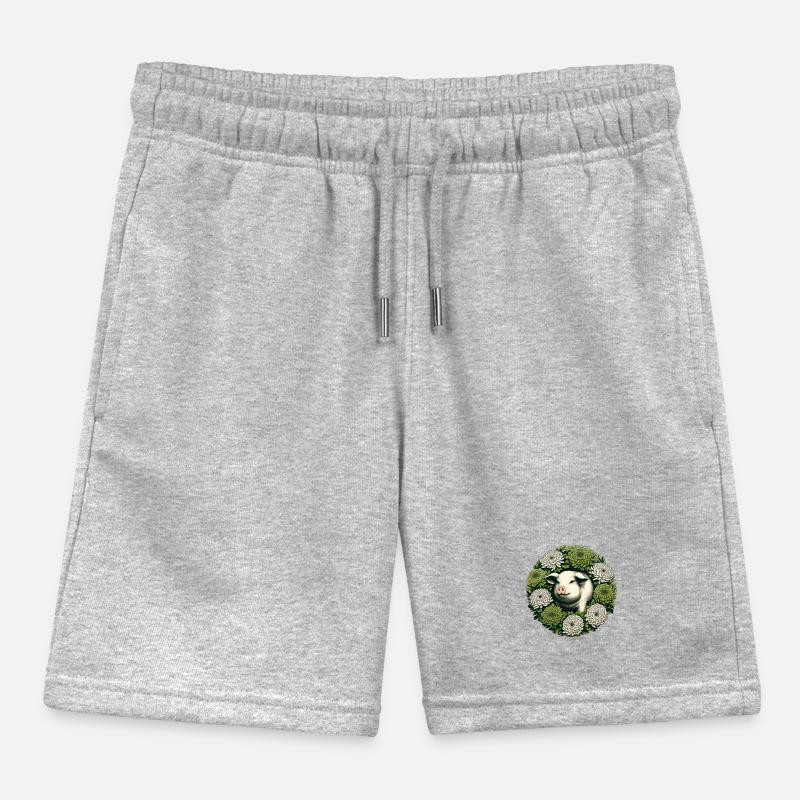 Cochon rétro ventre-plat Short de jogging enfant bio Stanley/Stella