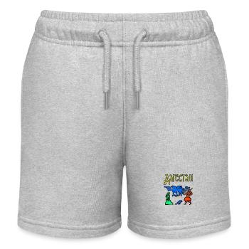 Folklore du Daghestan - Short de jogging enfant bio Stanley/Stella - gris chiné - Devant