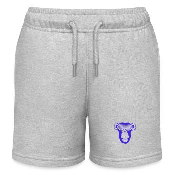 Lunettes de soleil funky Gorilla Cool Party Monkey Fun - Short de jogging enfant bio Stanley/Stella - gris chiné - Devant