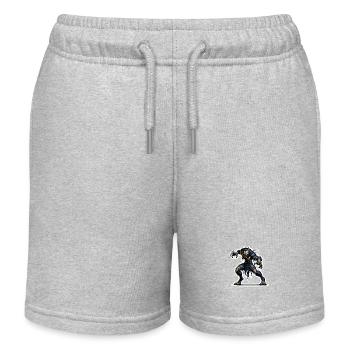 Werwolf - Kinder Organic Joggingshorts Mini Bolter von Stanley/Stella - Grau meliert - Vorne