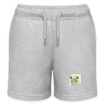 MACHINE - Short de jogging enfant bio Stanley/Stella - gris chiné - Devant