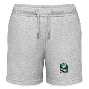 Ein Sommernachtstraum - Kinder Organic Joggingshorts Mini Bolter von Stanley/Stella - Grau meliert - Vorne