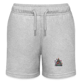 Sapin - Short de jogging enfant bio Stanley/Stella - gris chiné - Devant