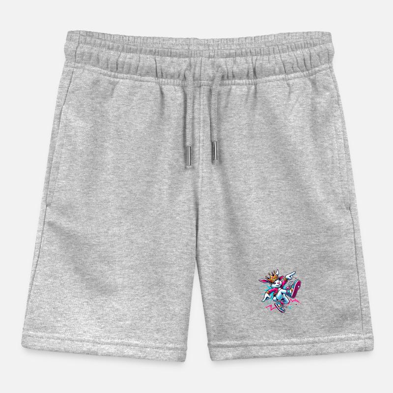 Dancing Rabbit Kids Organic Sweat Shorts by Stanley/Stella