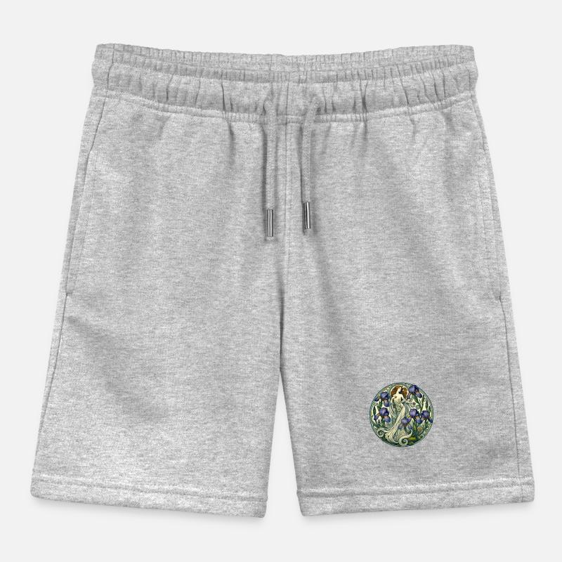 Iris Goddess Kids Organic Sweat Shorts by Stanley/Stella