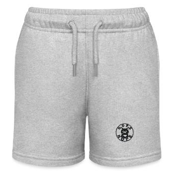 Cat Nope 09043 - Kinder Organic Joggingshorts Mini Bolter von Stanley/Stella - Grau meliert - Vorne