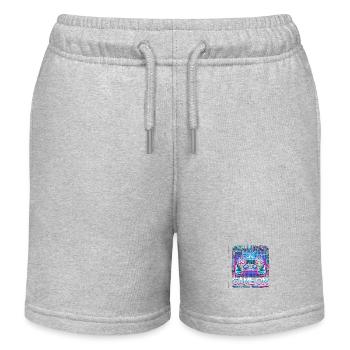 GAME ON - Kids Organic Sweat Shorts by Stanley/Stella - heather grey - Front